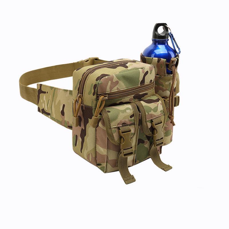 Herren Multifunktionale Taktische Hüfttasche: Grenzüberschreitender Köder, Sportradfahren, Angelausrüstung, Handyhalter, Wasserflaschenhalter für Outdoor-Aktivitäten.