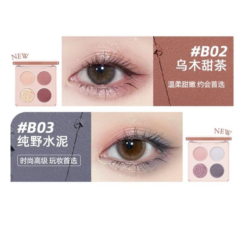 COLOUR ZONE - 4 Color Eyeshadow Palette - B02