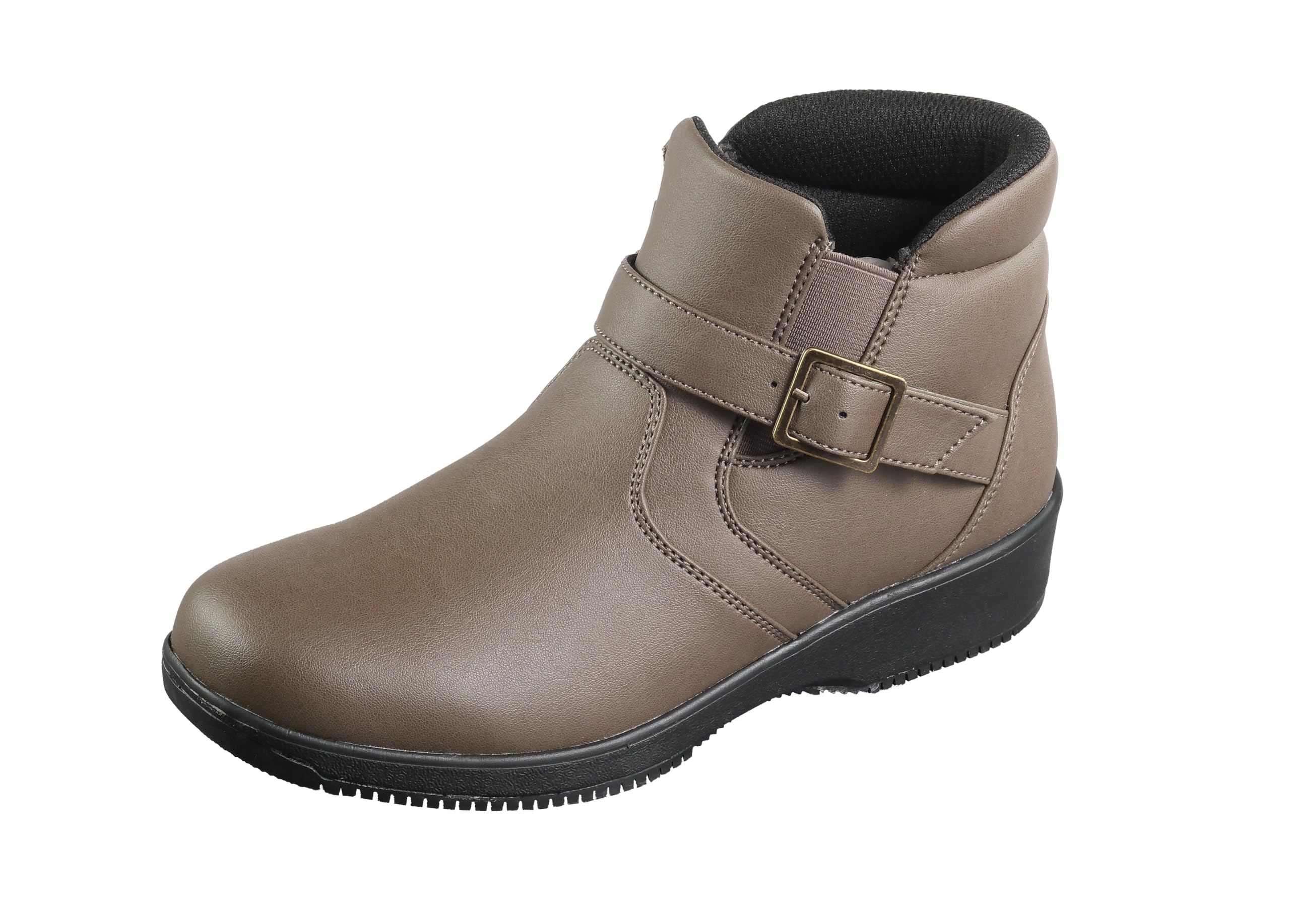 Beagle BL4501WP 5E Wide Waterproof Pin Spike Comfort Snow Charcoal Size cm Women s Anti-Slip Boots, Gray, 24.0