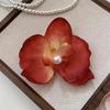 Acessórios para Presilha de Cabelo Flor Fada Super Borboleta Orquídea Doce Estilo Chinês Hanfu Acessórios de Cabeça Borda de Bico de Pato