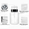 200ml Kunststoff Nagel UV Gel Polnisch Entfernung Wasser Leere Presse Dispenser Flasche