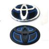 Modified Blue Bottom Front Grille Badge Trunk Car Logo Suitable for Toyota RAV4 CAMRY COROLLA LANDCRUSER RAV4 VIOS SIENNA YARLS