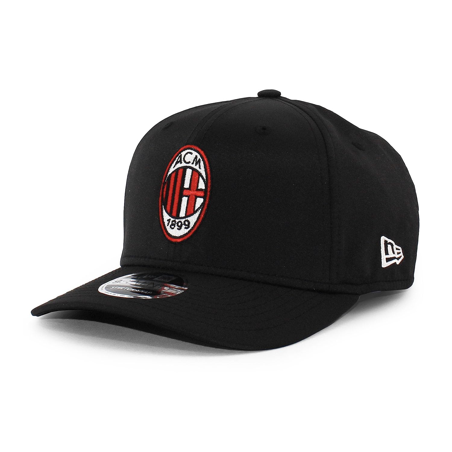 

Эксклюзивная кепка New Era 9SEVENTY Stretch Snapback AC Milan SERIA A CORE STRETCH SNAPBACK CAP Черная Футбольная кепка AC MILAN Серия А 970SS [Б/У] чёрный