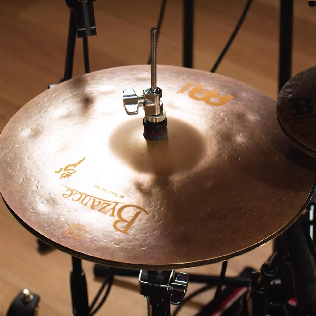 Meinl Becken Byzance Vintage Serie Benny Greb Signature 14" Sand Hat Hi-Hat Becken Paar B14SAH