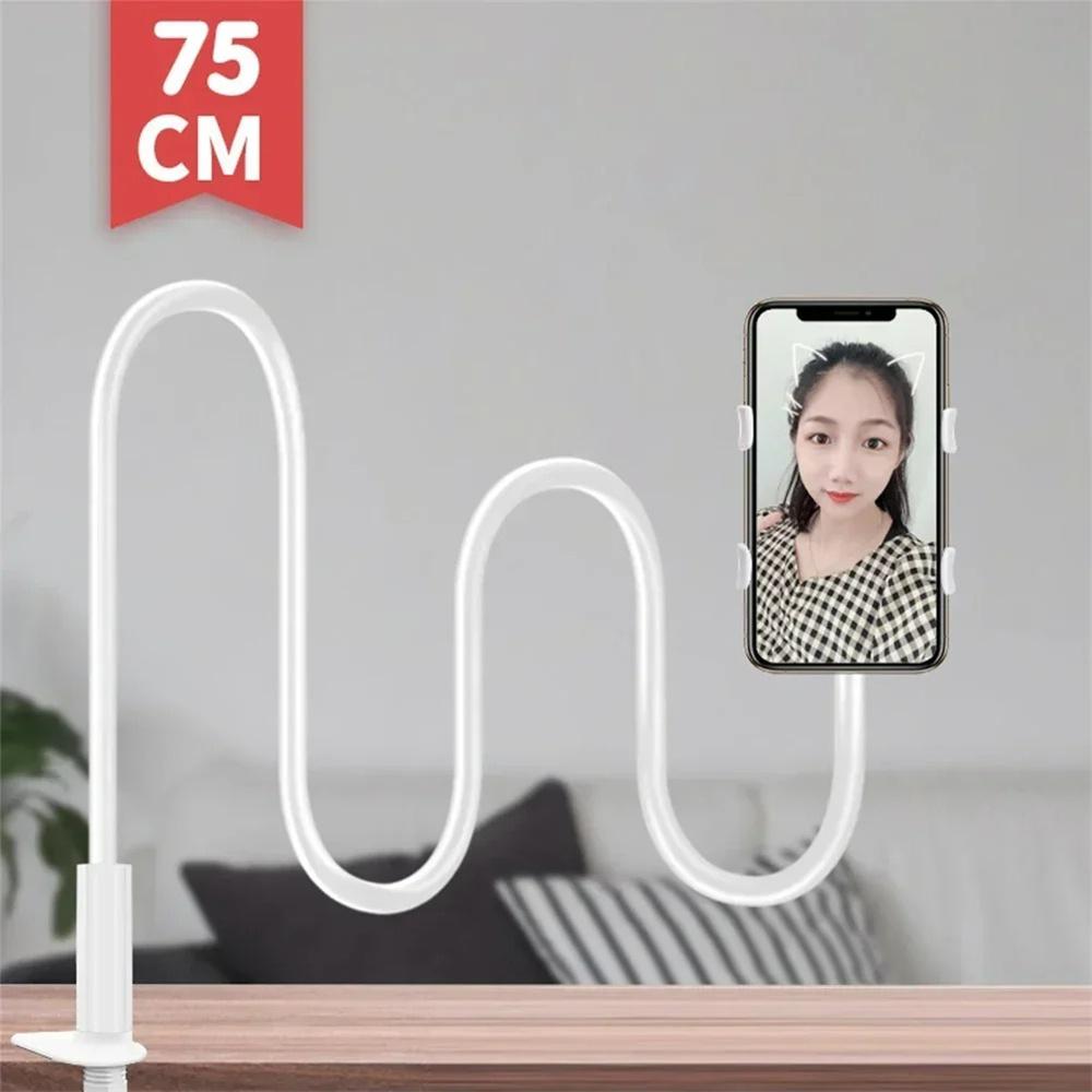 Universal Flexible Arm Clip Adjustable Lazy Mobile Phones Holder Portable Home Bed Desktop Bracket Smartphone Holder Mount Stand
