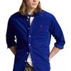 Polo Ralph Lauren Solid Color Polo Collar Long Sleeve Shirt Men Shirts 710811684-034