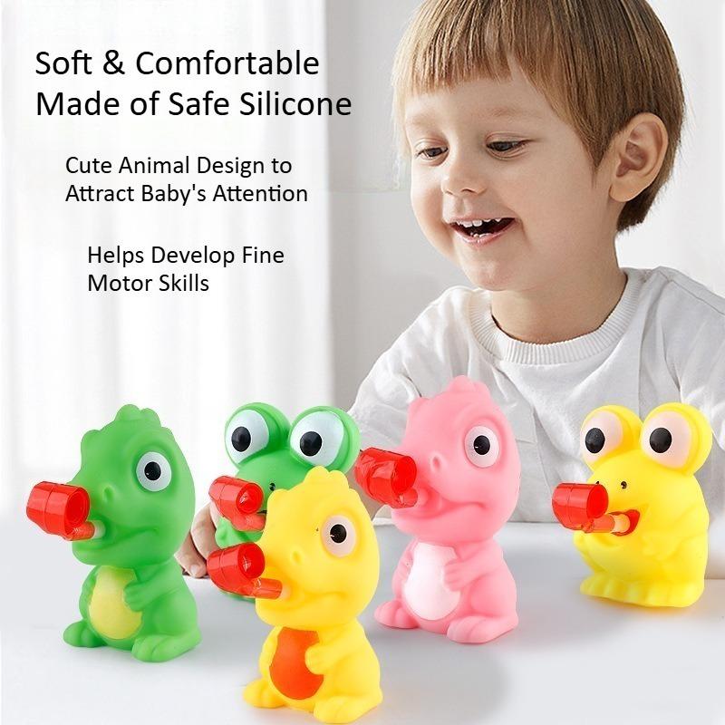 Kawaii Frog Sticking Tongue Out Squeeze Toys Creative Dinosaur Venting Relief Toy Christmas Gifts For Friend Gift