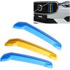 SANRILY Multicolor Grille Decoration Insert Trims Compatible with Volvo Xc60 2018-2021 Front Grill Cover (Blue/Yellow/Blue)