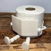 Creative Toilet Paper Holder Stand - Fun Sitting Posture Design, Removable Joint Practical Art Ornament,Home Bathroom Decoration