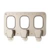Key Rack for Wall with Metal Aviation Style Detail, Entryway Storage Holder for Hallway, Office, and Home Access