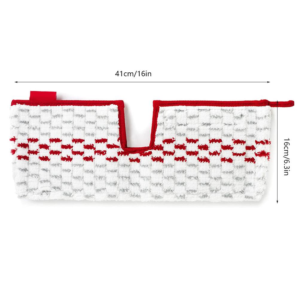 Rosfix Wymienna Nakładka Na Mopa – Zestaw 3 Sztuk 41 X 16 Cm | Mikrofibra | Bezpieczna Dla Wszystkich Rodzajów Podłóg