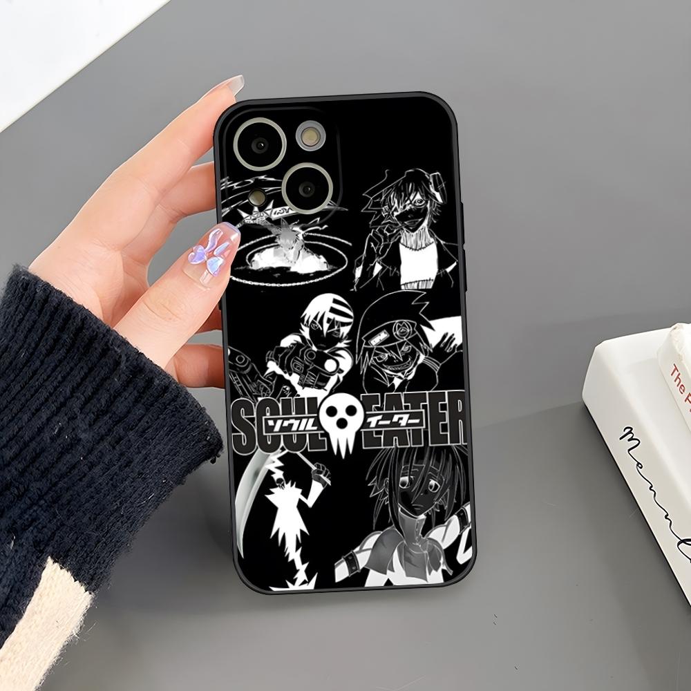 S-Soul Eater Phone Case For Iphone 17 Air 15 Pro Max 14 Pro 16 Plus 12 13 11 Xr X Xs 8 7 Plus Back Cover