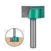 Carbide Router Bit 8mm Shank for CNC Woodworking Milling Cutter with Smooth Cutting for Engraving and Bottom Cleaning