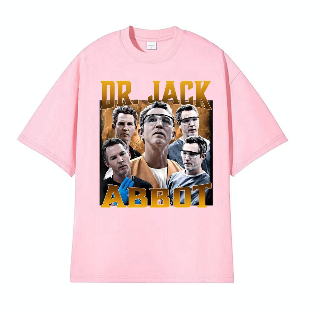 Vintage Dr. Abbott Comfort Medical Drama TV Character Graphic T-shirts Unisex's Clothing Fashion Tee Shirt Unisex Short Sleeve T Shirt
