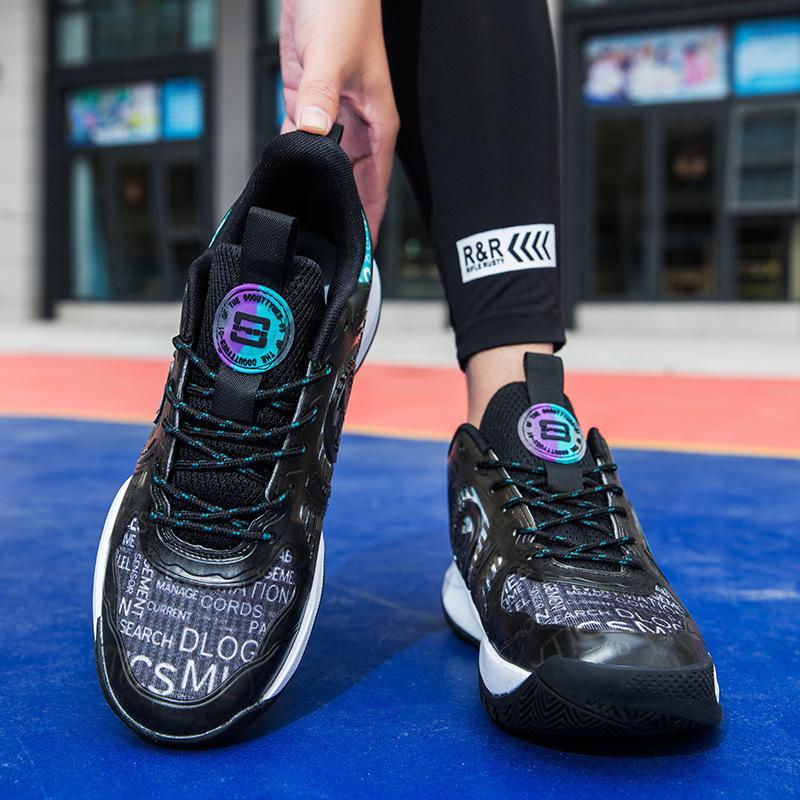 Luminous Fluorescent No. 24 Sneakers, Couple Sports Dad Shoes, Friction Will Ring, Basketball Shoes, Running Shoes