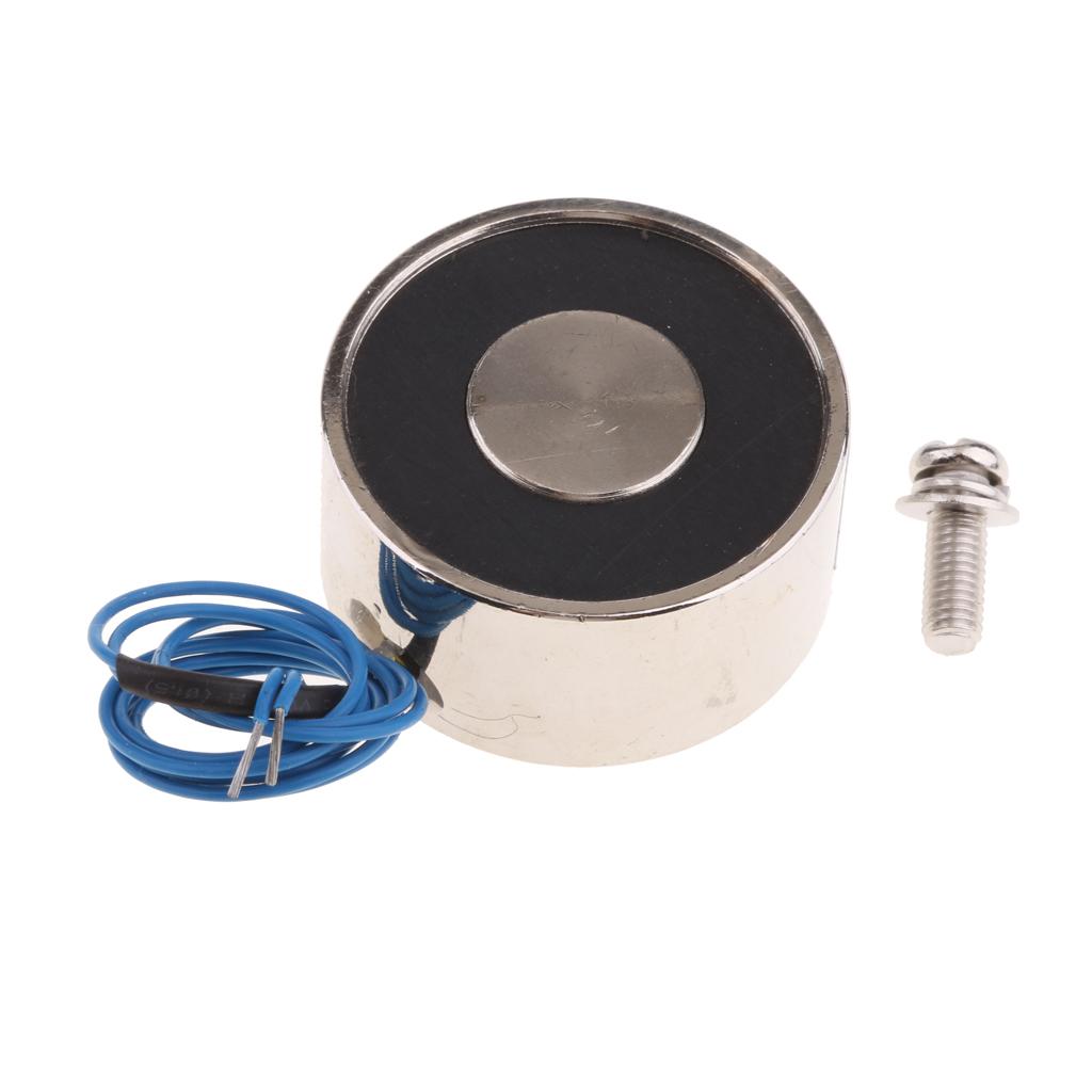 Elettromagnete di Sollevamento Elettromagnete Solenoide Sollevamento Tenuta CC 6V / 12V 800N 250N 180N 100N 50N