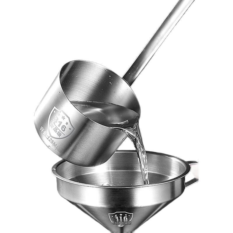 Половник для вина и масла из нержавеющей стали 316