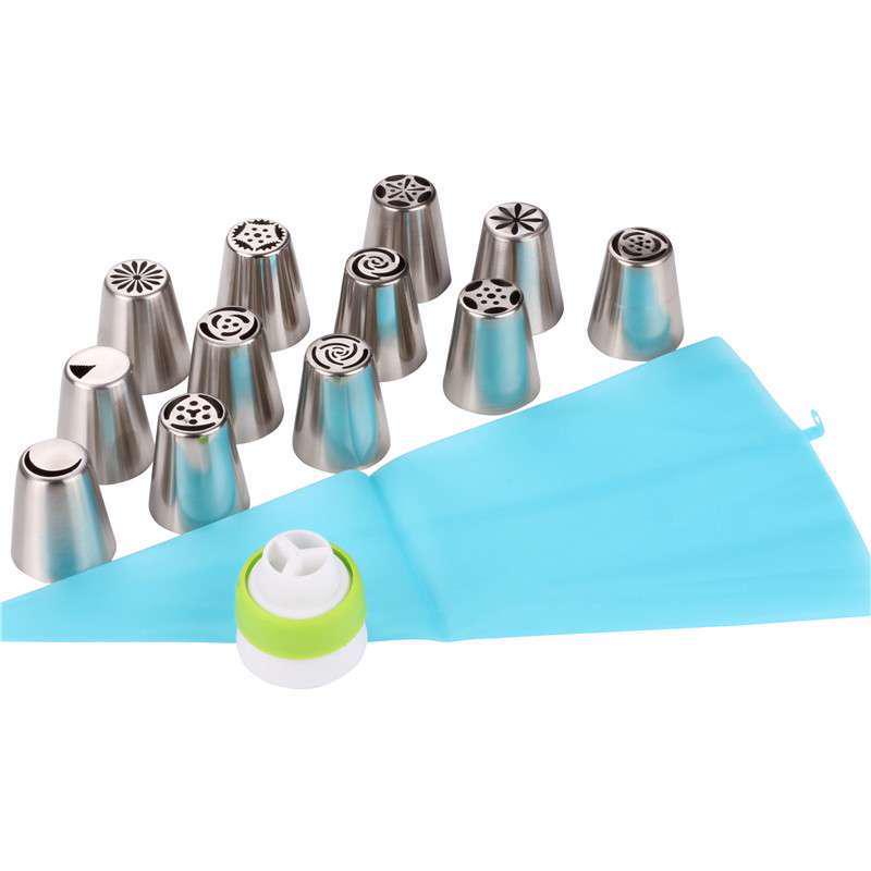 7 buc/set Duze de patiserie din oțel inoxidabil Instrumente pentru decorarea torturilor Sfaturi pentru glazură Cofetărie Cupcake