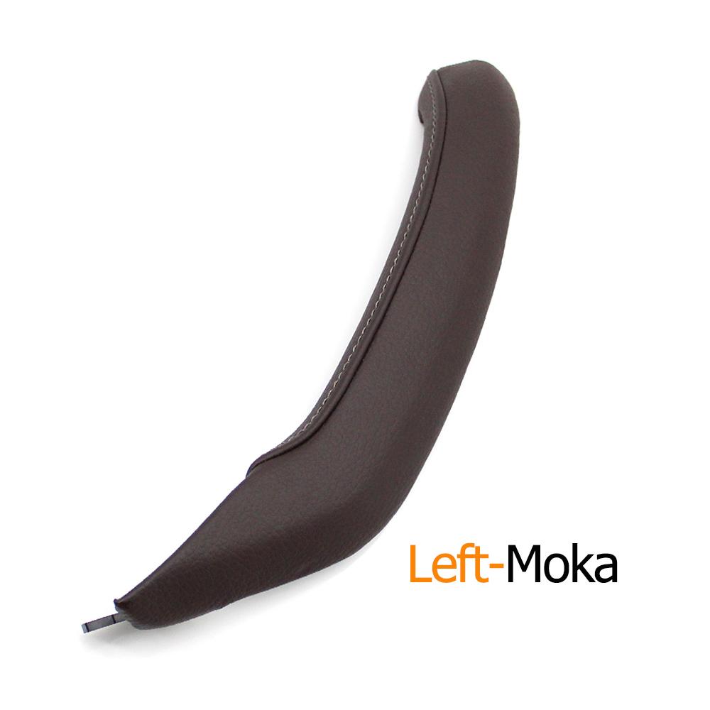 Car Interior Left Right Passenger Door Pull Handle Leather Outer Cover Trim For BMW X3 X4 F25 F26 2011 2012 2013 2014 2015 2016