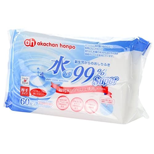 99% Water SP Thick Baby Wipes, 60 Sheets X 16 Packs