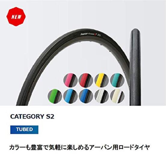 Panaracer Clincher Tire X CATEGORY S2 Skin Road Cross City Long [700 26] F726-CATS-R2 Red/Black (For Bikes, Bikes, Commuting, Riding, Touring, Rides)