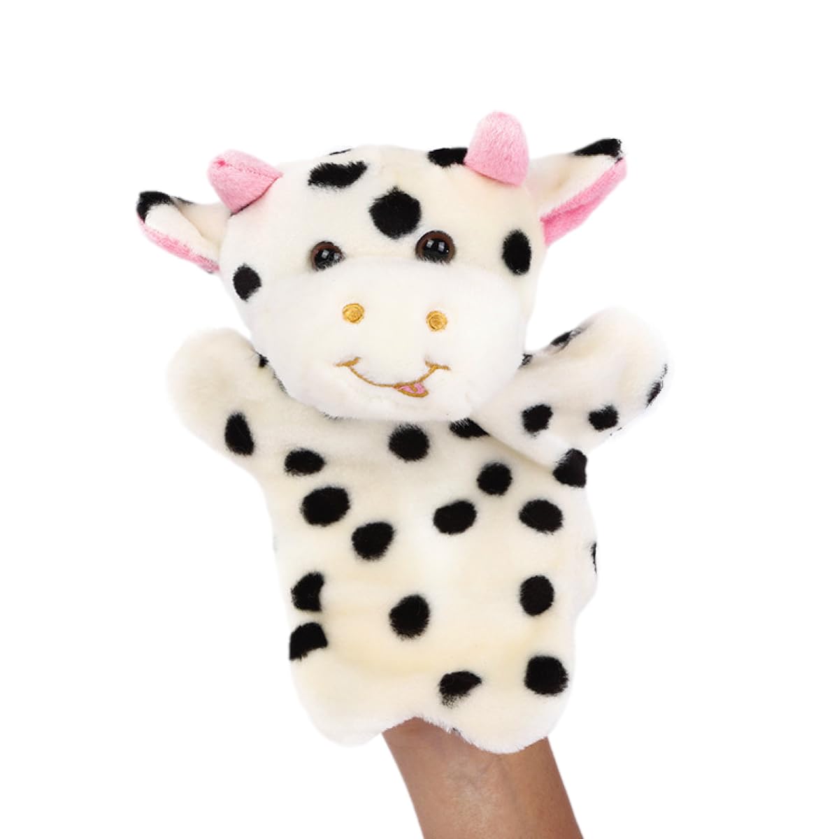 

ENN LLC Кукла-марионетка, Ручная кукла, Плюшевая игрушка, Кукла-чревовещатель, Перчаточная кукла, Кукла-животное (Дойная корова)