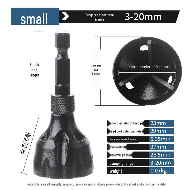 External Deburring and Chamfering Tool for Screws and Bolts