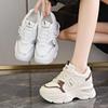 Fashion Women Thick Bottom Ultra-light Sneakers New Spring Autumn White Sports Shoes Casual Woman Comfort Breathable Running Shoes