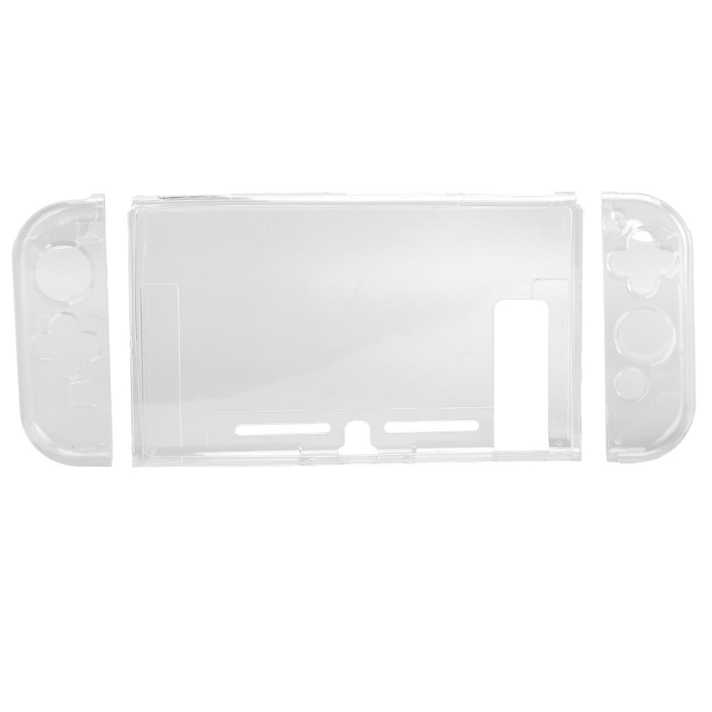 For Switch Protective Case Cover TPU SplitType Game Console Shell Protector Transparent
