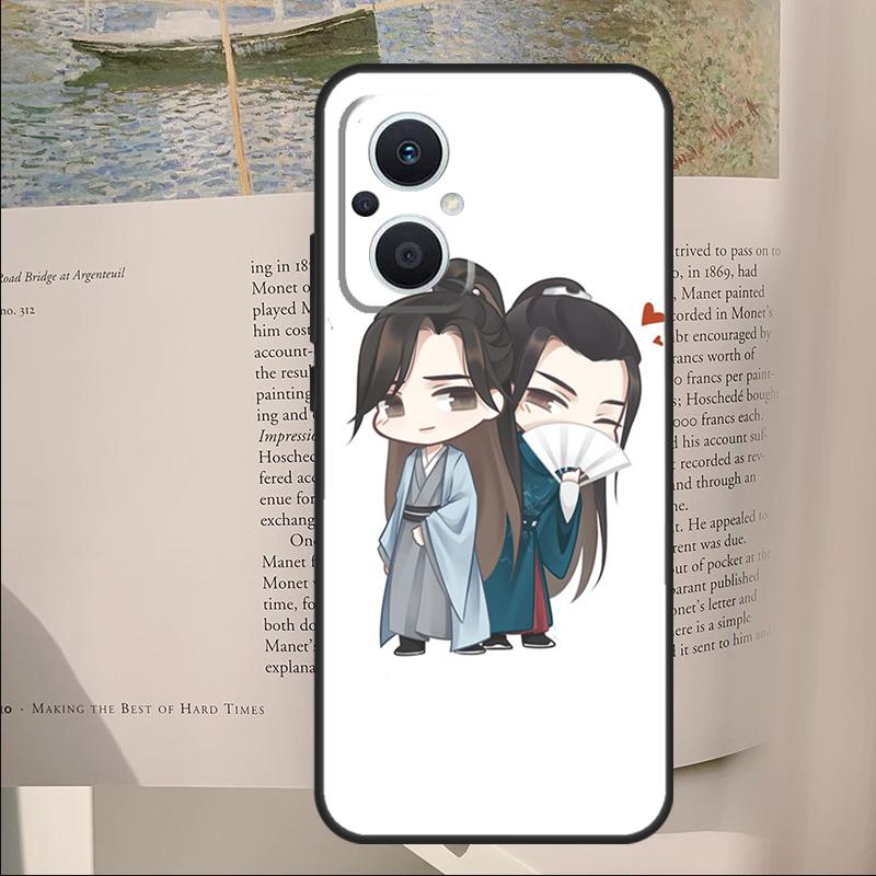 

WORD OF HONOR Chibi Cover For OPPO Reno 14 13 11 10 Pro 12F 11F 13F 14F 7 8 Lite OPPO Find X6 X5 X8 X9 Pro Case OPPO Reno11 Pro