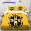 CBF Brasil Pattern Bedding Home Decoration Birthday Gift (1 * Duvet Cover + 2 * Pillowcase, Without Core)