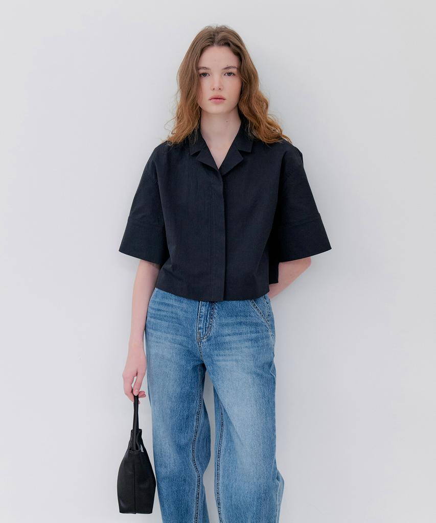 NOTIA Tailored Summer Short Jacket - Black