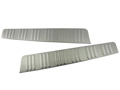 Stainless Steel Inner Rear Bumper Foot Plate for Toyota Step Wagon Spada Part 33244 RK5/RK6 [INS-FOOT-051] (Models RK5, RK6, K5, K6, 5, 6) -