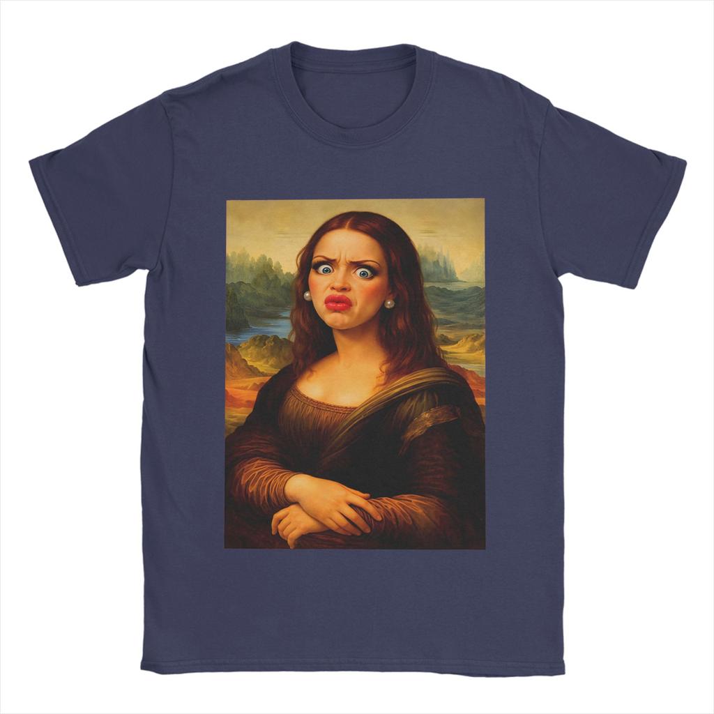 Oversized TShirt Summer Disgusting Doll Face Meme Mona Sarcastic Lisa Leisure TShirts  100 Cotton Tee Shirt for Unisexs Top Tees