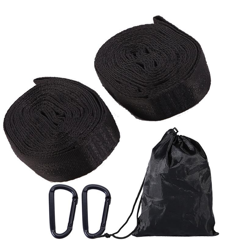 High-Strength Polyester Nylon Tree Hammock Straps with Multi-Ring Loop