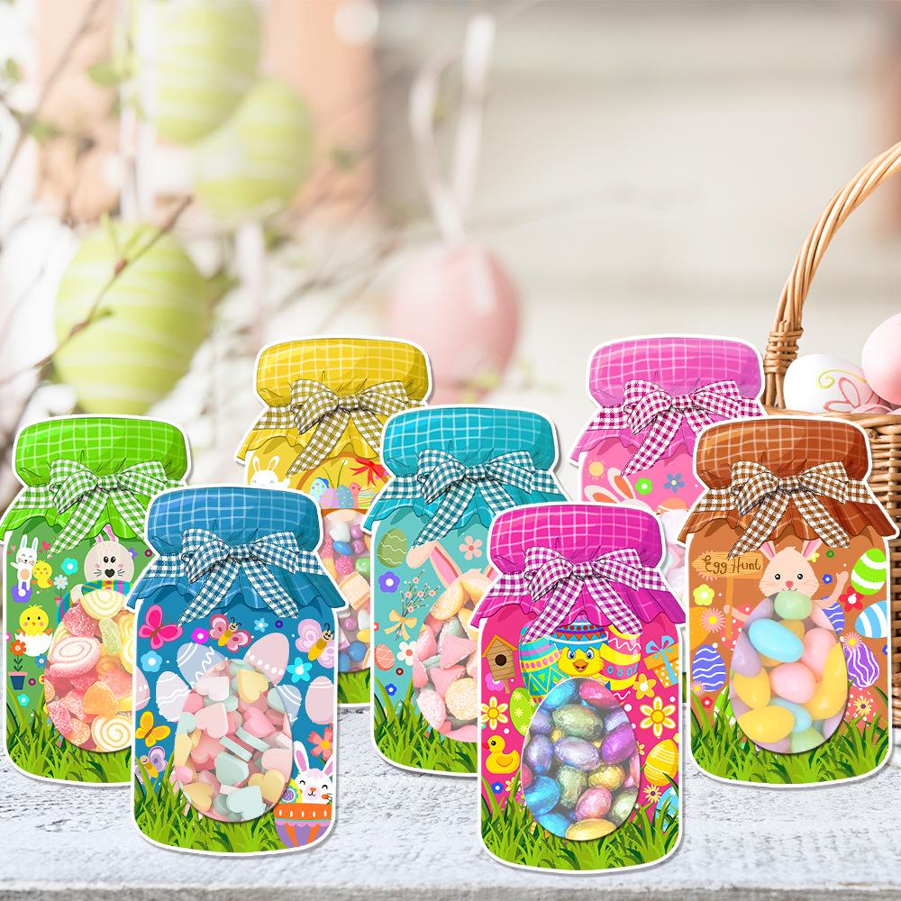 New Easter Theme, Cartoon, Cute Rabbit, Candy Snacks, Card Bags, Decorative Items