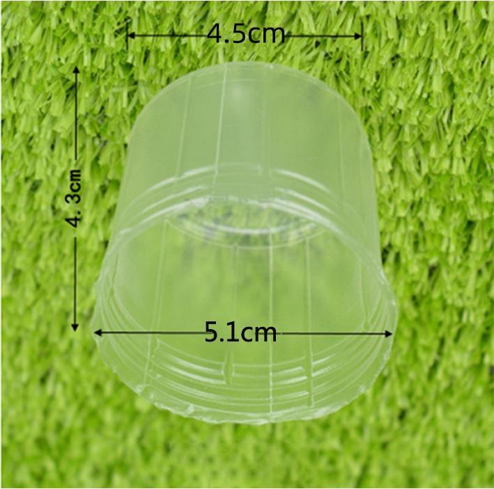Transparent Nursery Pots Plastic Orchid Propagation Containers Flowers Vegetables Cultivation Seedling Supplies Garden Tools