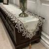Tv Cabinet Lace Tablecloth  Embroidered Tassel Dining Table Flag Shoe Cabinet Long Striptransparent Yarn Dust Cover Cloth