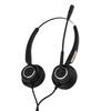 USB Headset with Headphones for Ideal for Call Online and with Mute Function Noise-Canceling Microphone, Dual-Ear PC, Centers, Telecommuting,