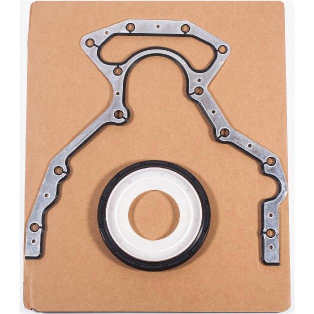 BS40640 Rear Main Seal Kit For Chevy Silverado 1500 1997-2016 GM LS Engines 4.8L 5.3L 5.7L 6.0L 6.2L - Replacement Crankshaft Seal & Metal Gasket
