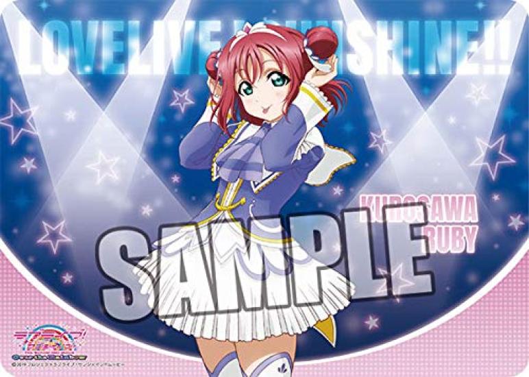 

Универсальный резиновый коврик с персонажами Love Brightest Melody Live! Солнечный свет! ! «Рубин Куросавы» Вер.