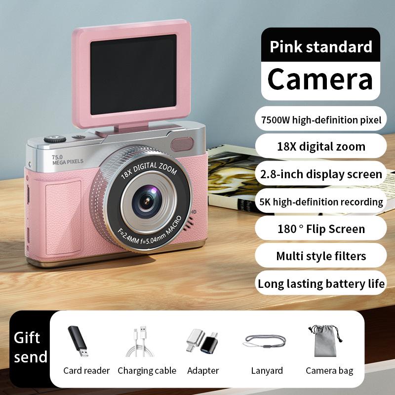 High-Definition Mirrorless Digital Camera with Flip Screen for Campus Parties