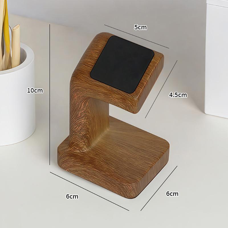 

1 шт. C-образный высококачественный держатель для часов, подставка для демонстрации ювелирных изделий, материал смола, гладкие края, органайзер, подставка для часов коричневый