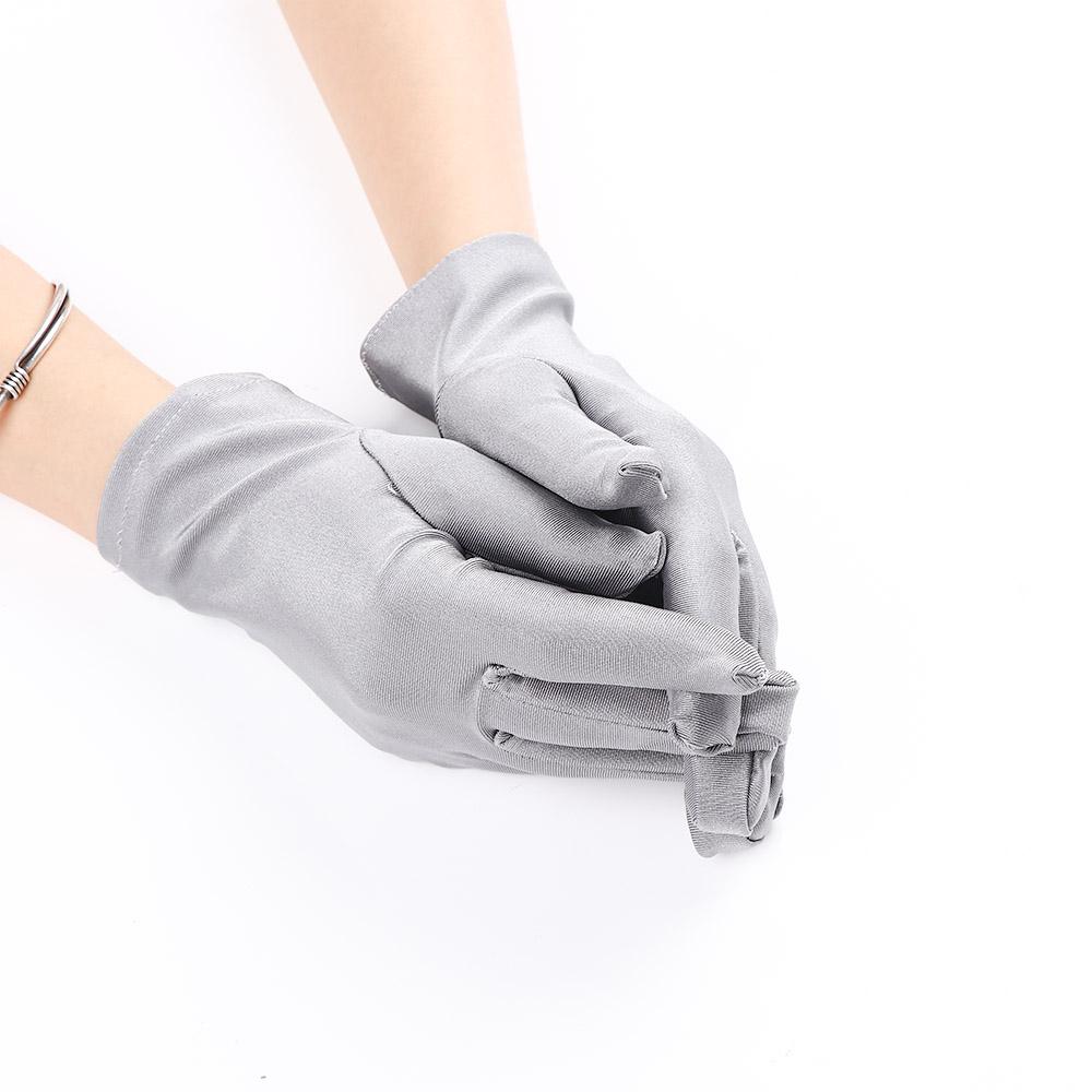 Girl Stretch Formal Satin Gloves Wedding Gloves Party