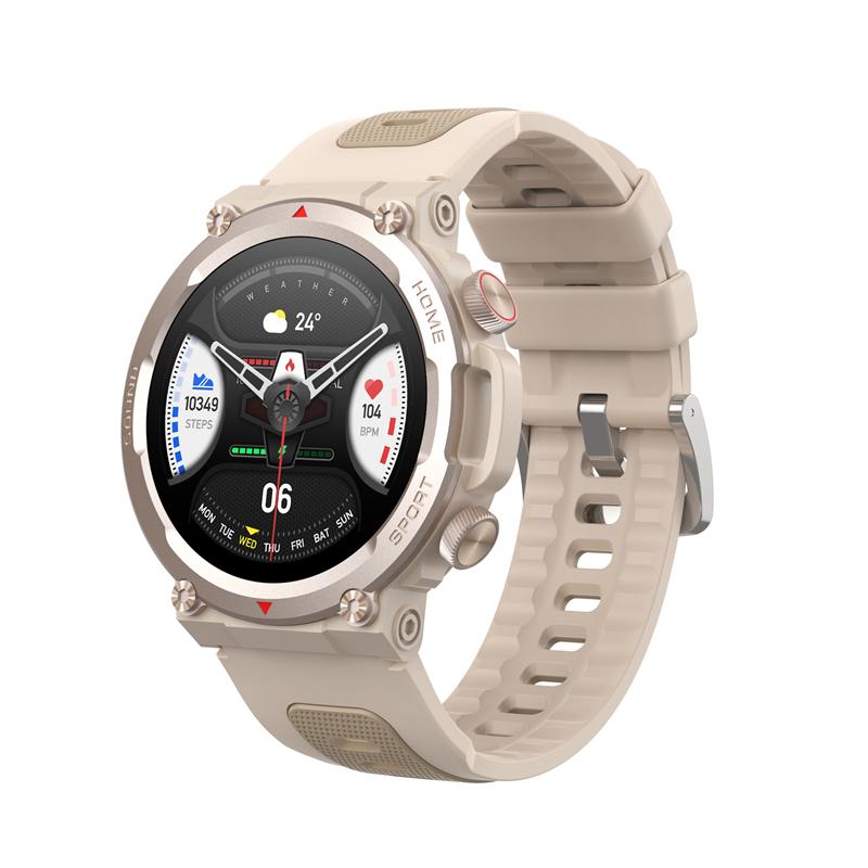 

Outdoor Sports Smart Watch Men Bluetooth Call 1.39 Inch HD Display Health Heart Rate Monitoring Long Battery Life Smartwatch серебро белый