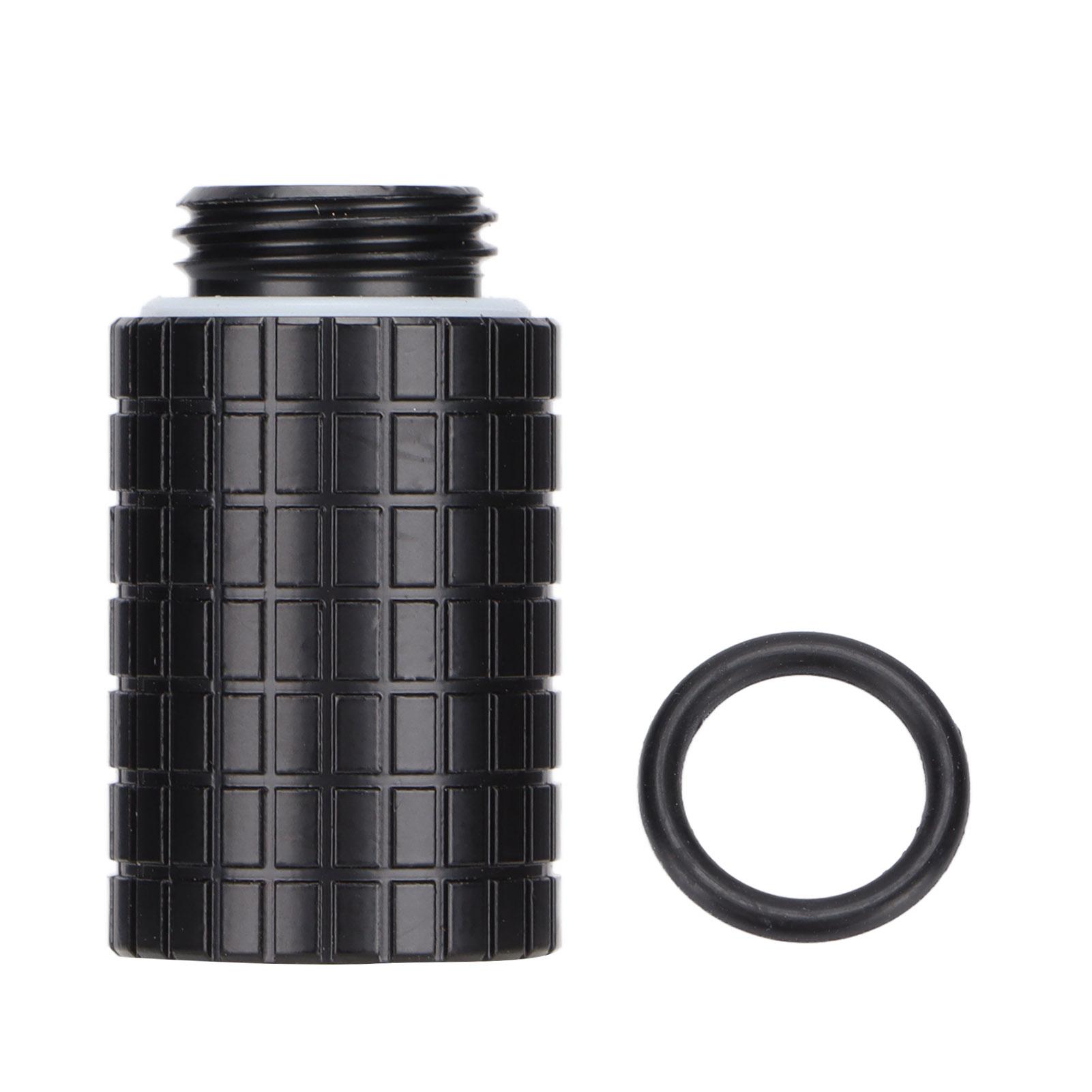 

Фитинг-удлинитель 25 мм резьба G1/4 дюйма штекер-розетка внутренний шестигранник фиксация фитинг для водяного охлаждения для системы водяного охлаждения компьютера чёрный