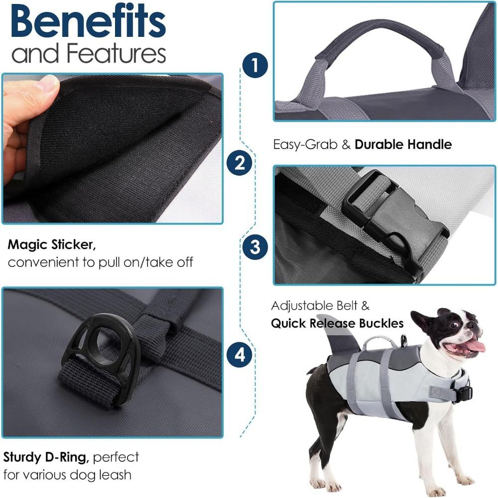 Summer Pet Life Jacket Outdoor Dog Life Jacket Outdoor Training Life Jacket Dog Swimsuit