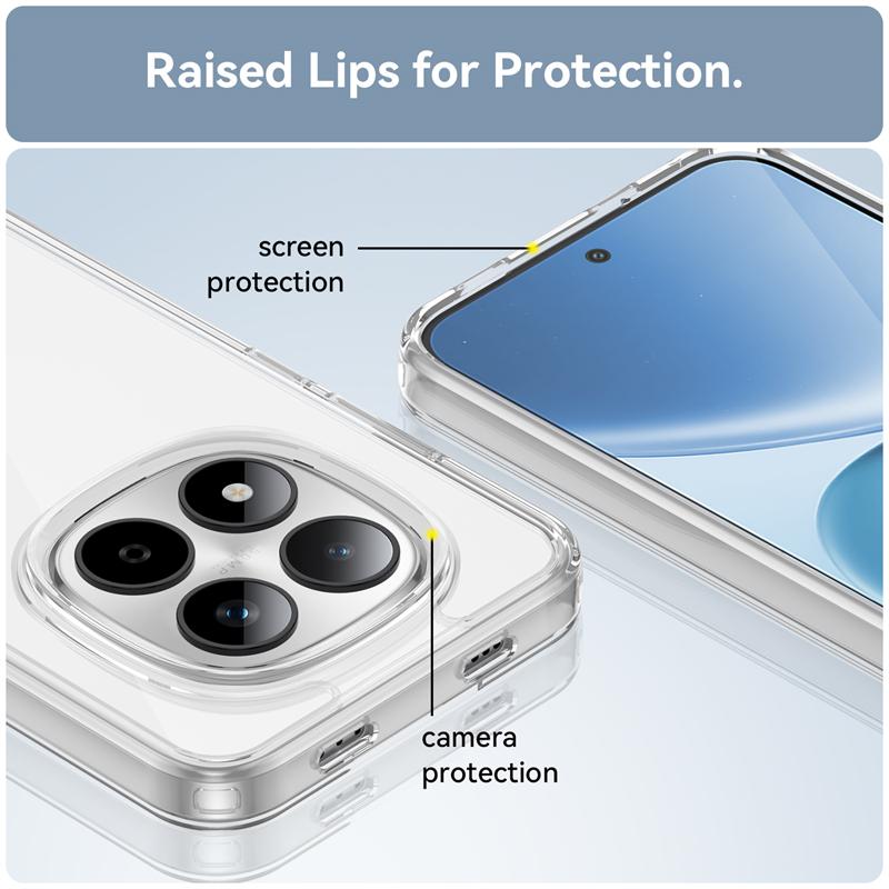 Transparent Case For Redmi Note 15 Pro Case Anti-knock Silicone Colorful Cover Redmi Note15 Pro+ Case For Redmi Note 15 Pro Case