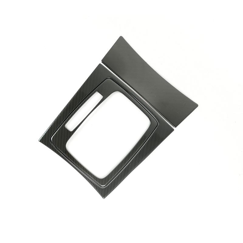 For Mercedes Benz E C Class Coupe W207 C207 2009-2013 W204 GLK X204 Car Accessories Control Gear Shift Panel Frame Trim Stickers