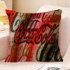 C-Coca Logo C-Colas Kissenbezug Für Schlafzimmer Zimmer Und Wohnzimmer Sofa Dekokissenbezug